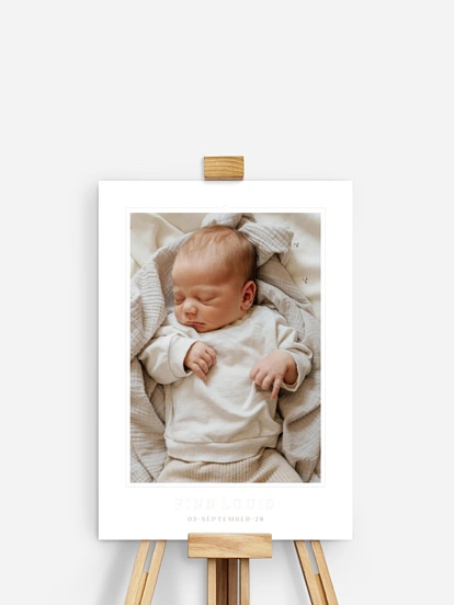 Poster Geburt Ein Herz voller Liebe
