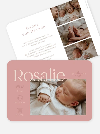 Geburtskarte Magie des Lebens