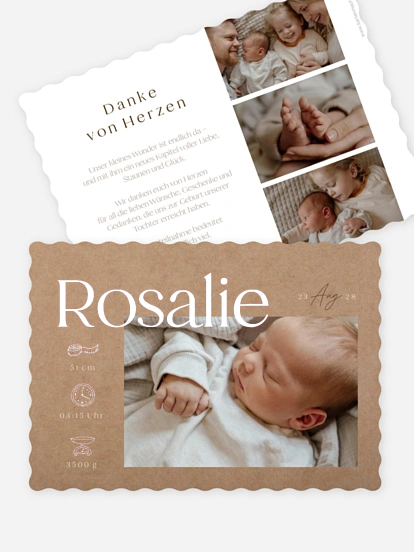 Geburtskarte Magie des Lebens