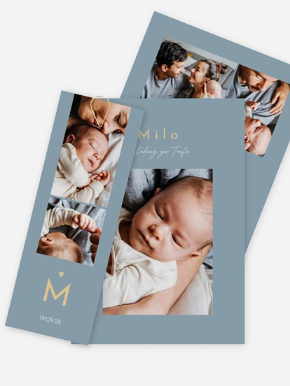 Taufeinladung Hallo Wunder