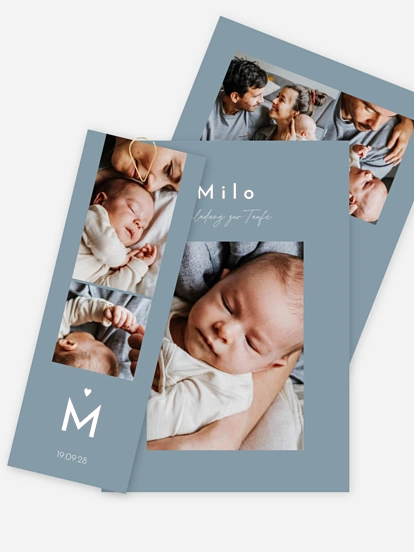 Taufeinladung Hallo Wunder