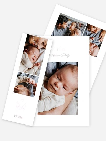 Geburtskarte Hallo Wunder