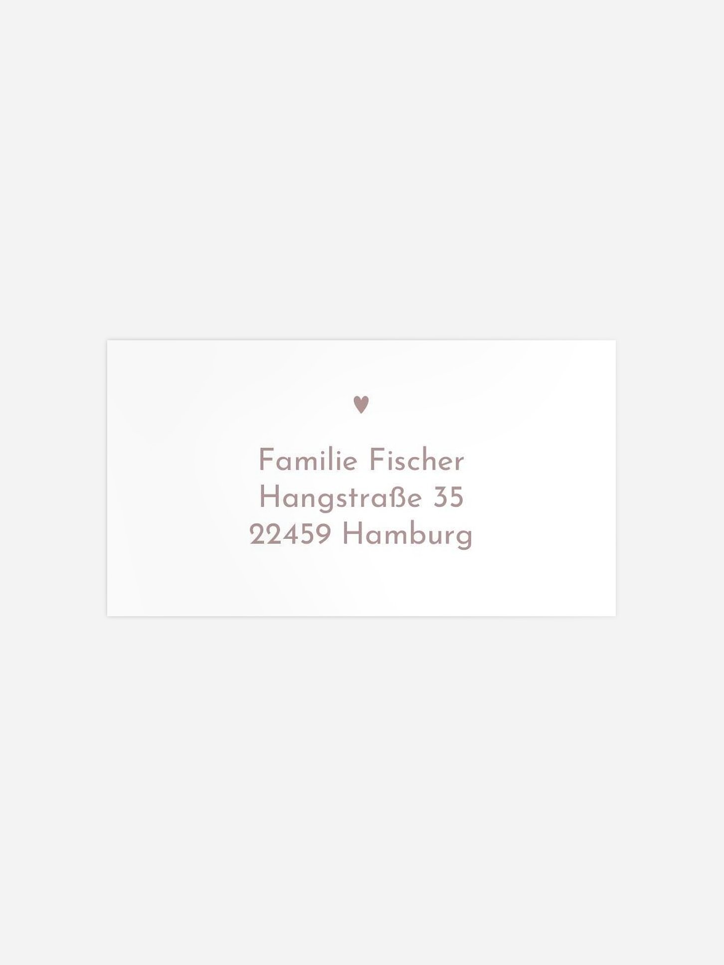 Empfängeraufkleber Geburt Hallo Wunder