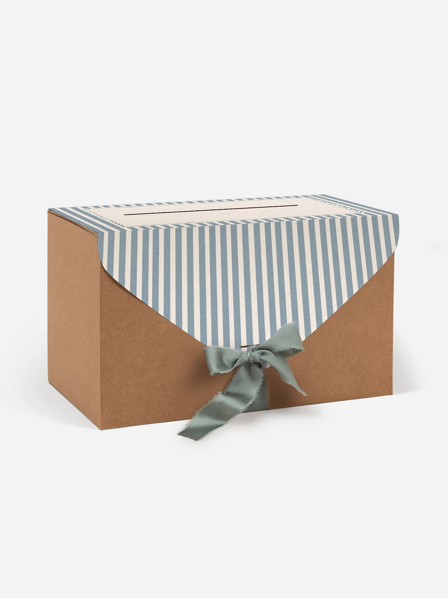 Kartenbox Taufe Little Stripes