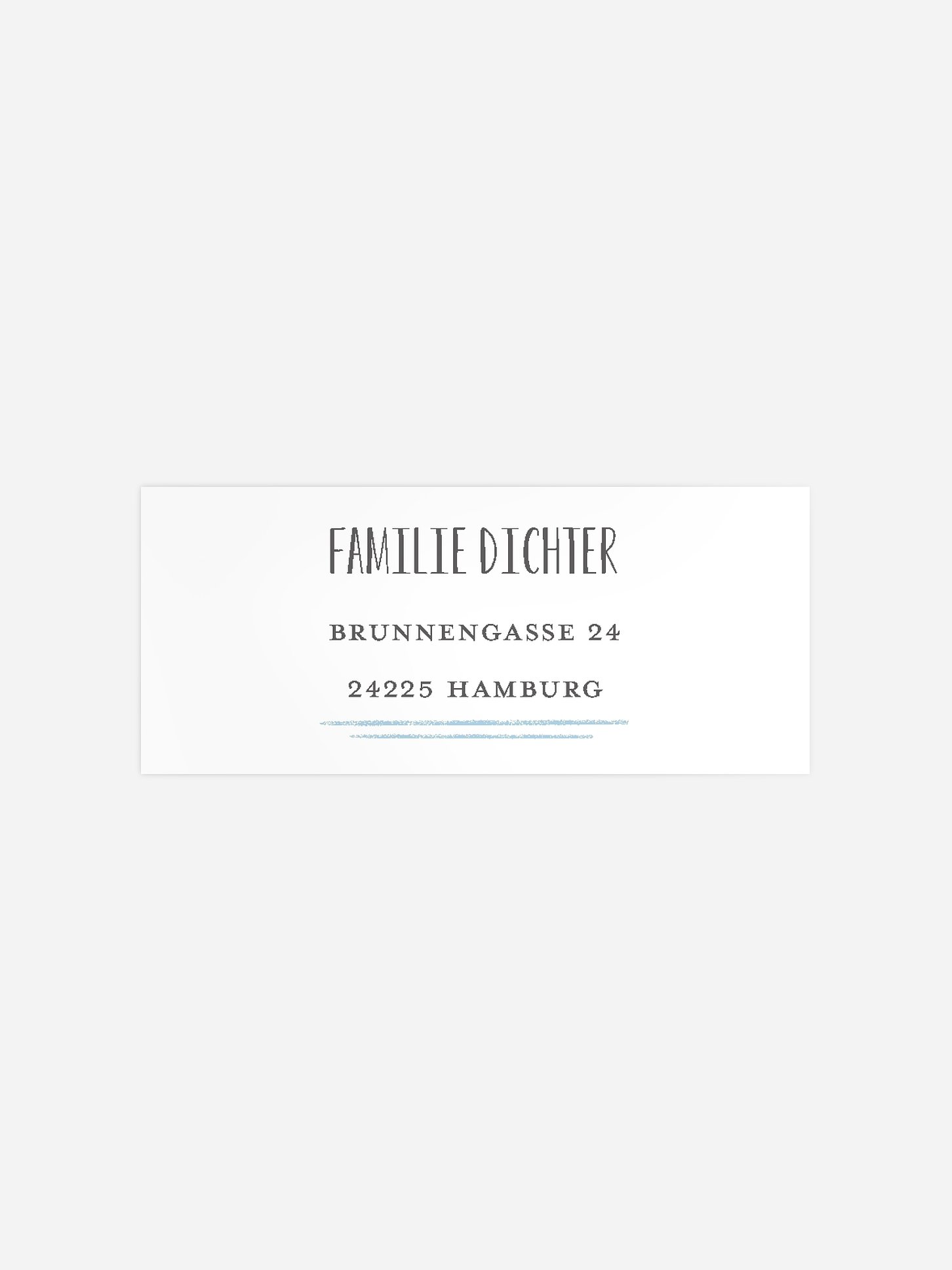 Absenderaufkleber Geburt Brightest Gift