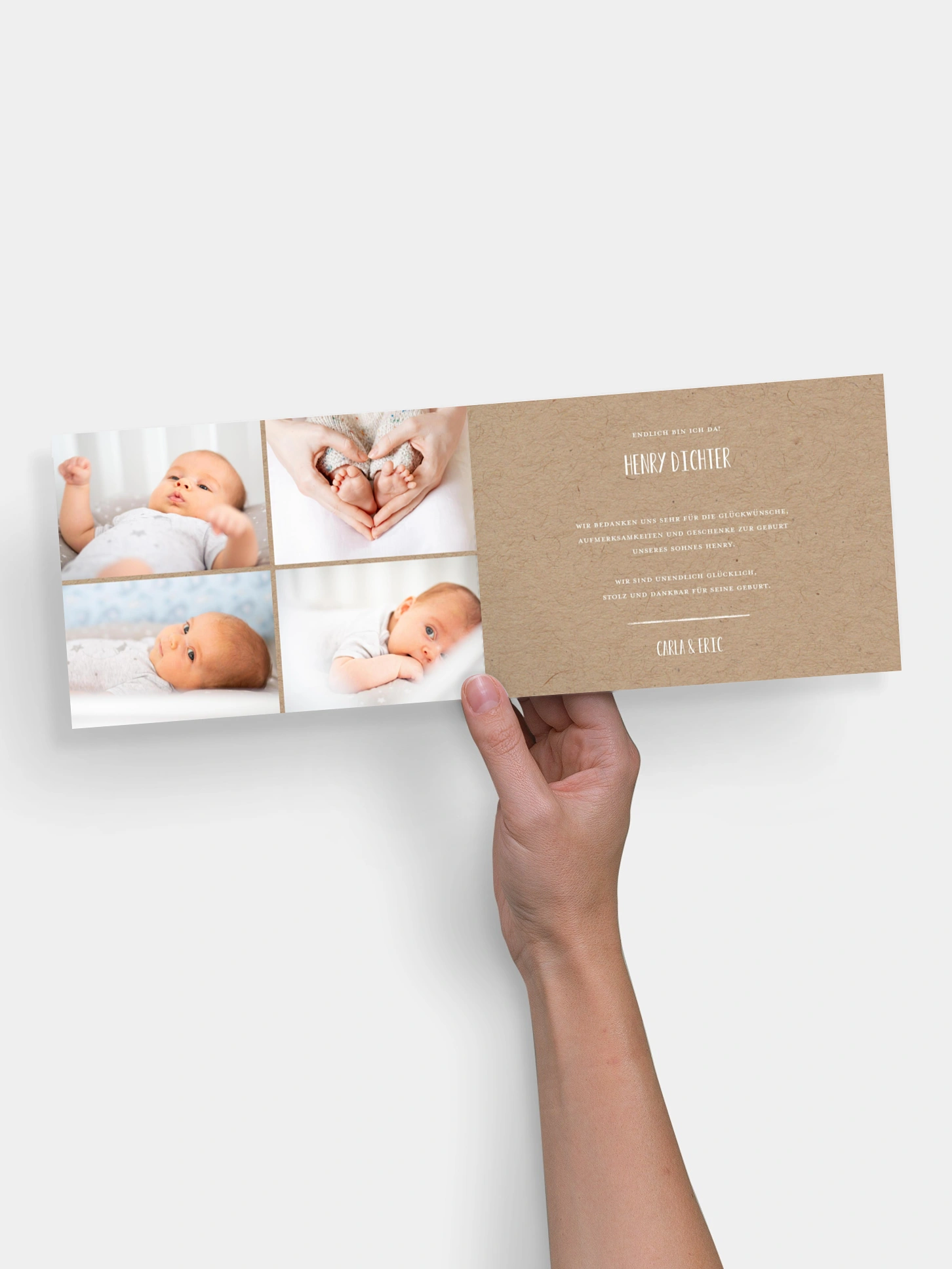 Geburtskarte Brightest Gift