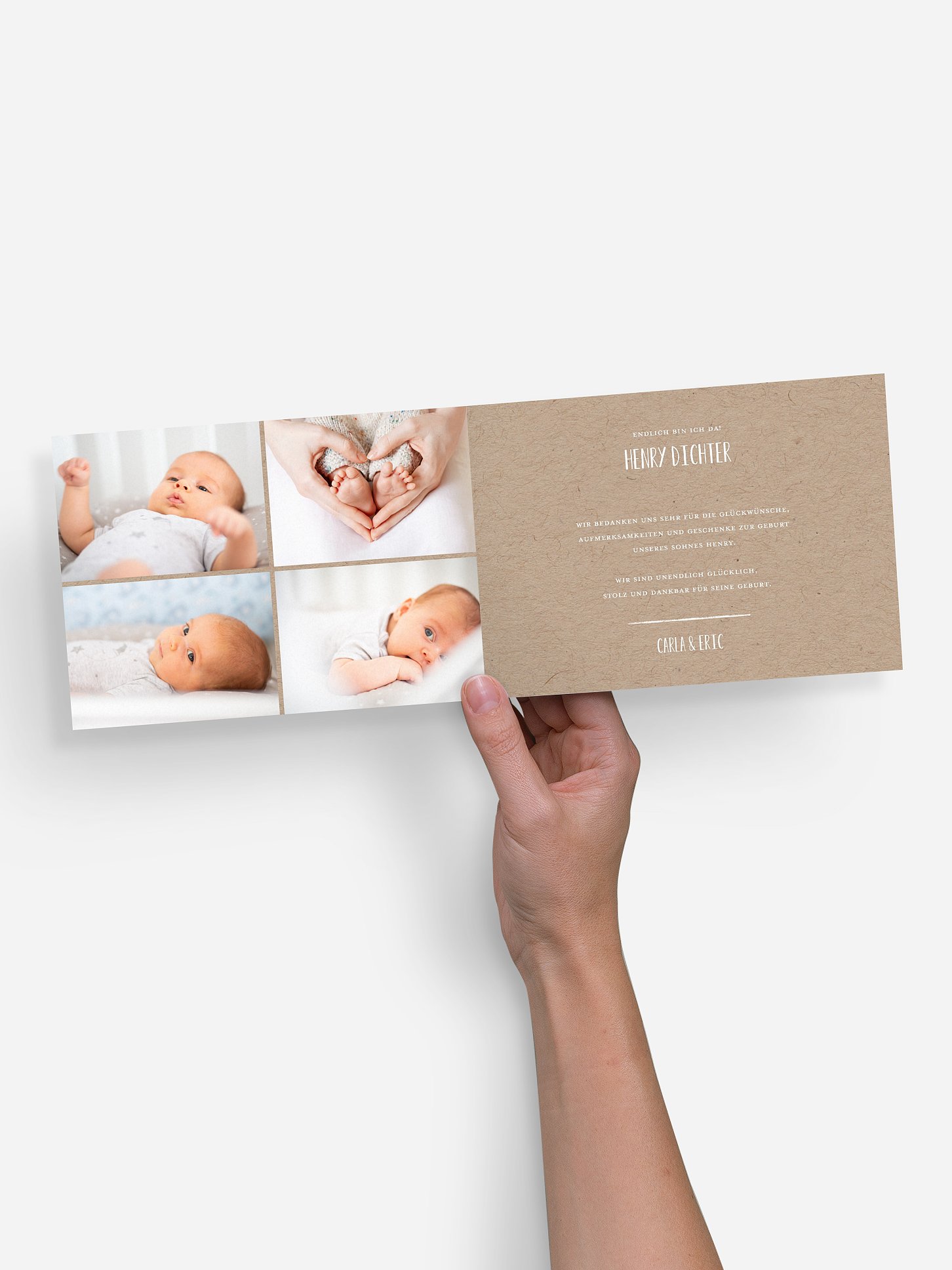 Geburtskarte Brightest Gift