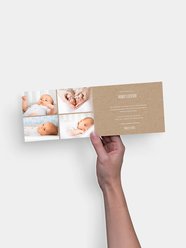 Geburtskarte Brightest Gift