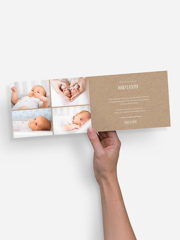 Geburtskarte Brightest Gift
