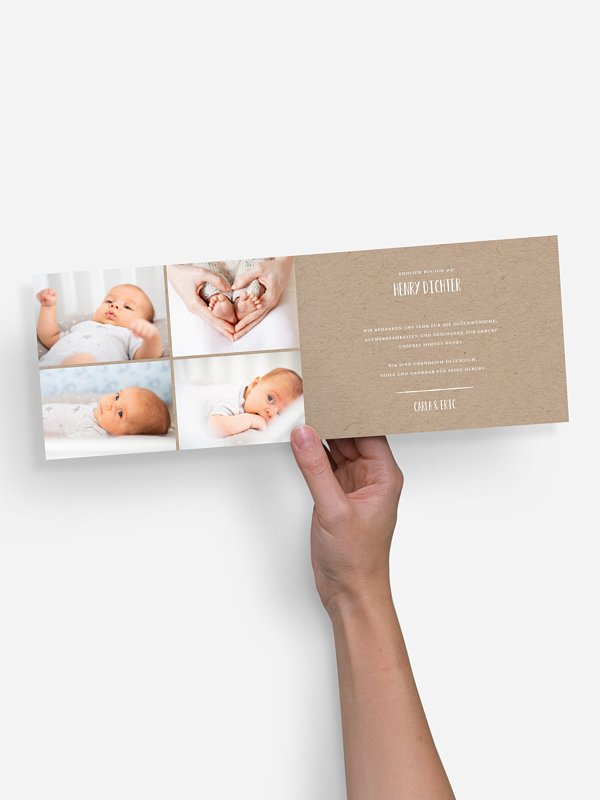 Geburtskarte Brightest Gift