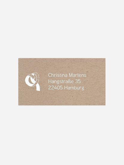 Empfängeraufkleber Geburt Endlich da