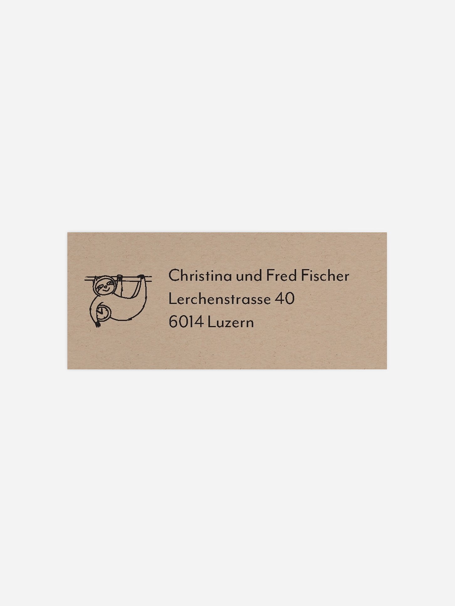 Absenderaufkleber Geburt Kleine Freunde