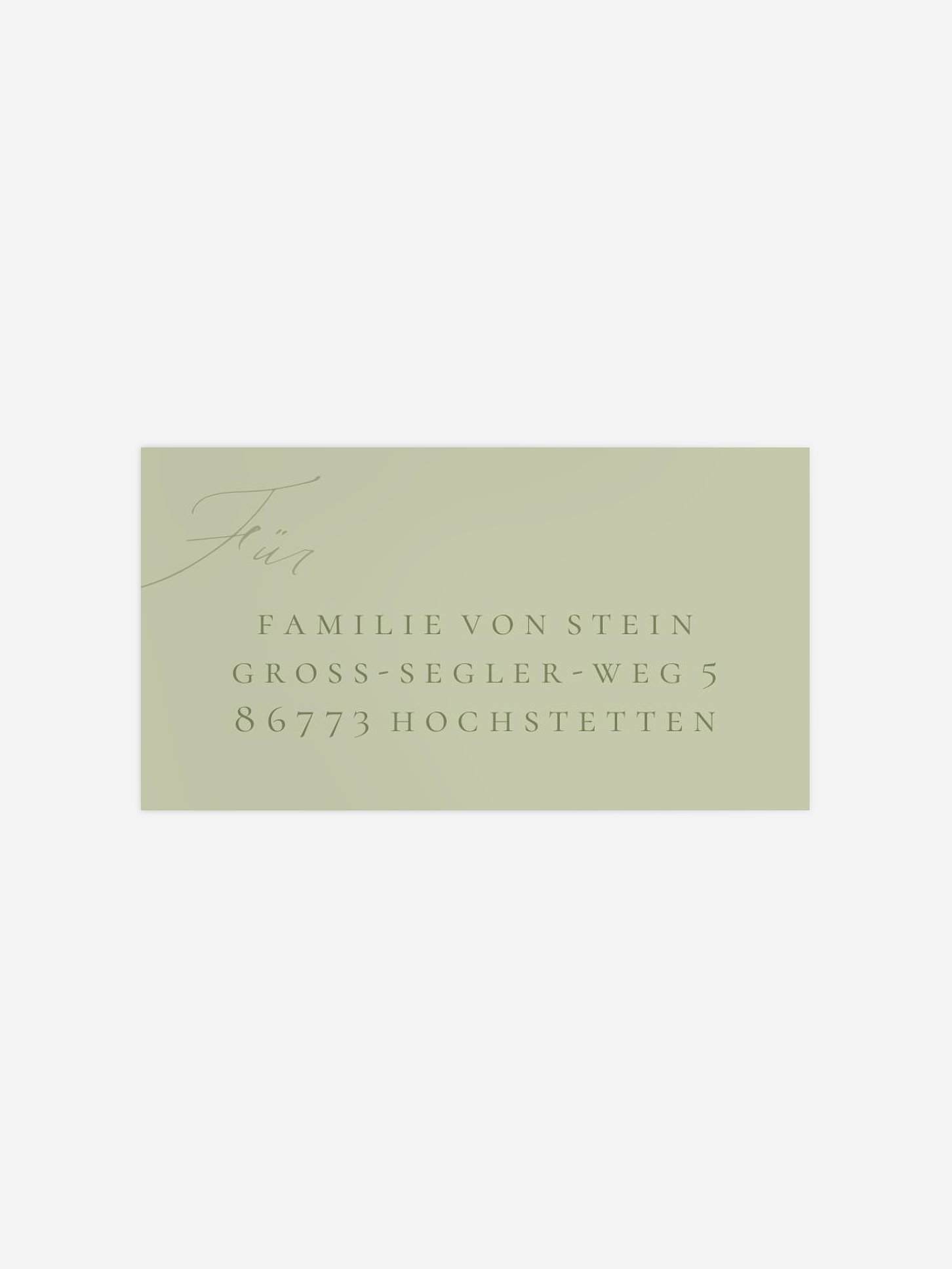 Empfängeraufkleber Geburt Unsere Welt