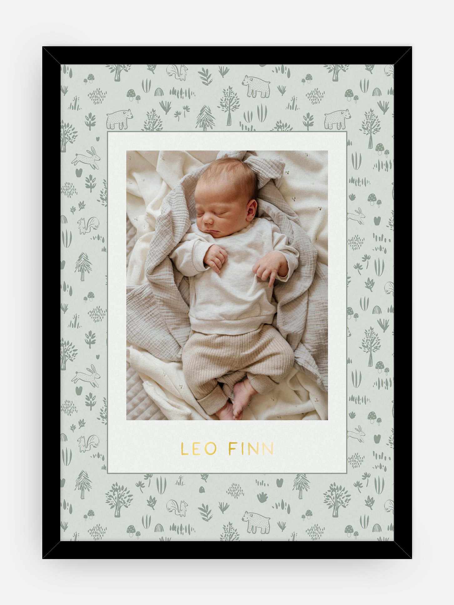 Poster Geburt Little Forest