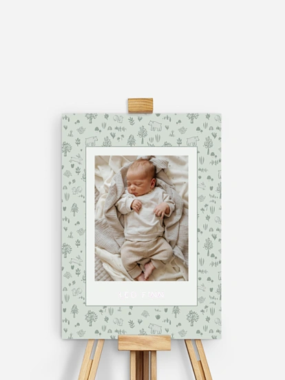 Poster Geburt Little Forest