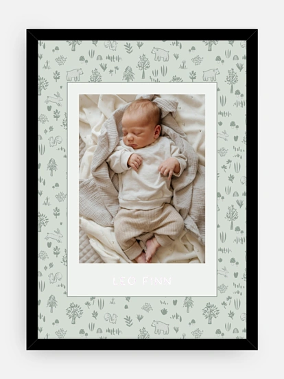 Poster Geburt Little Forest