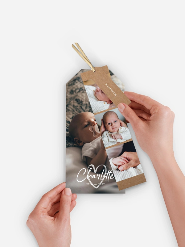 Faire-part naissance Cocon
