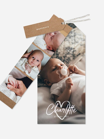 Faire-part naissance Cocon