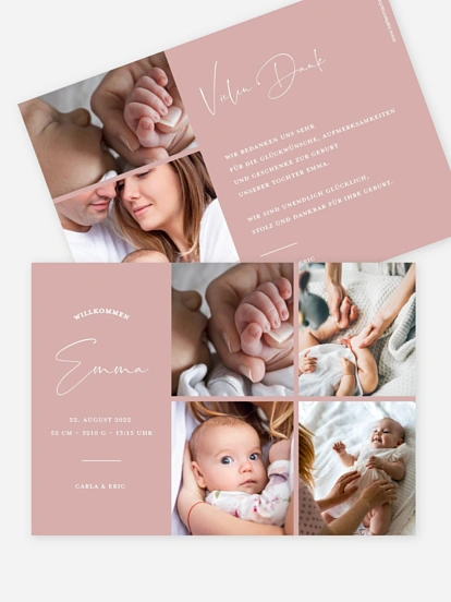 Geburtskarte First Look