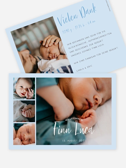 Geburtskarte Dream come true