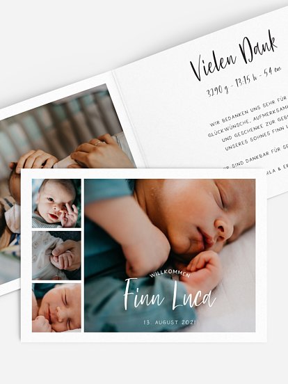 Geburtskarte Dream come true