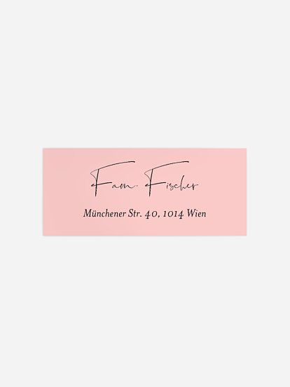 Absenderaufkleber Geburt Naseweis