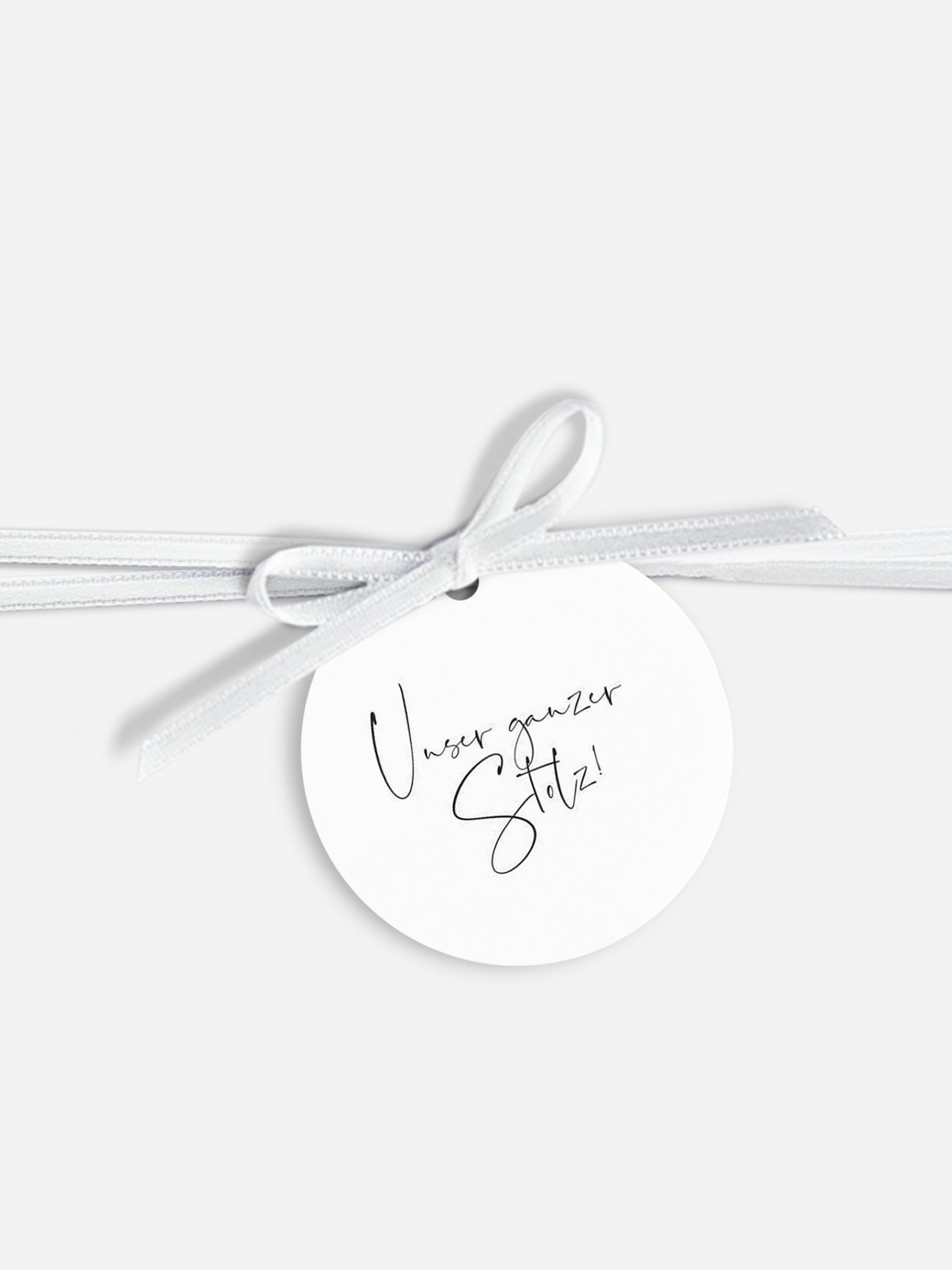 Anhänger mit Band zur Hochzeit Fairy Dust