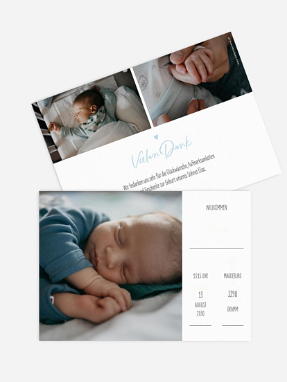 Geburtskarte Luftschloss