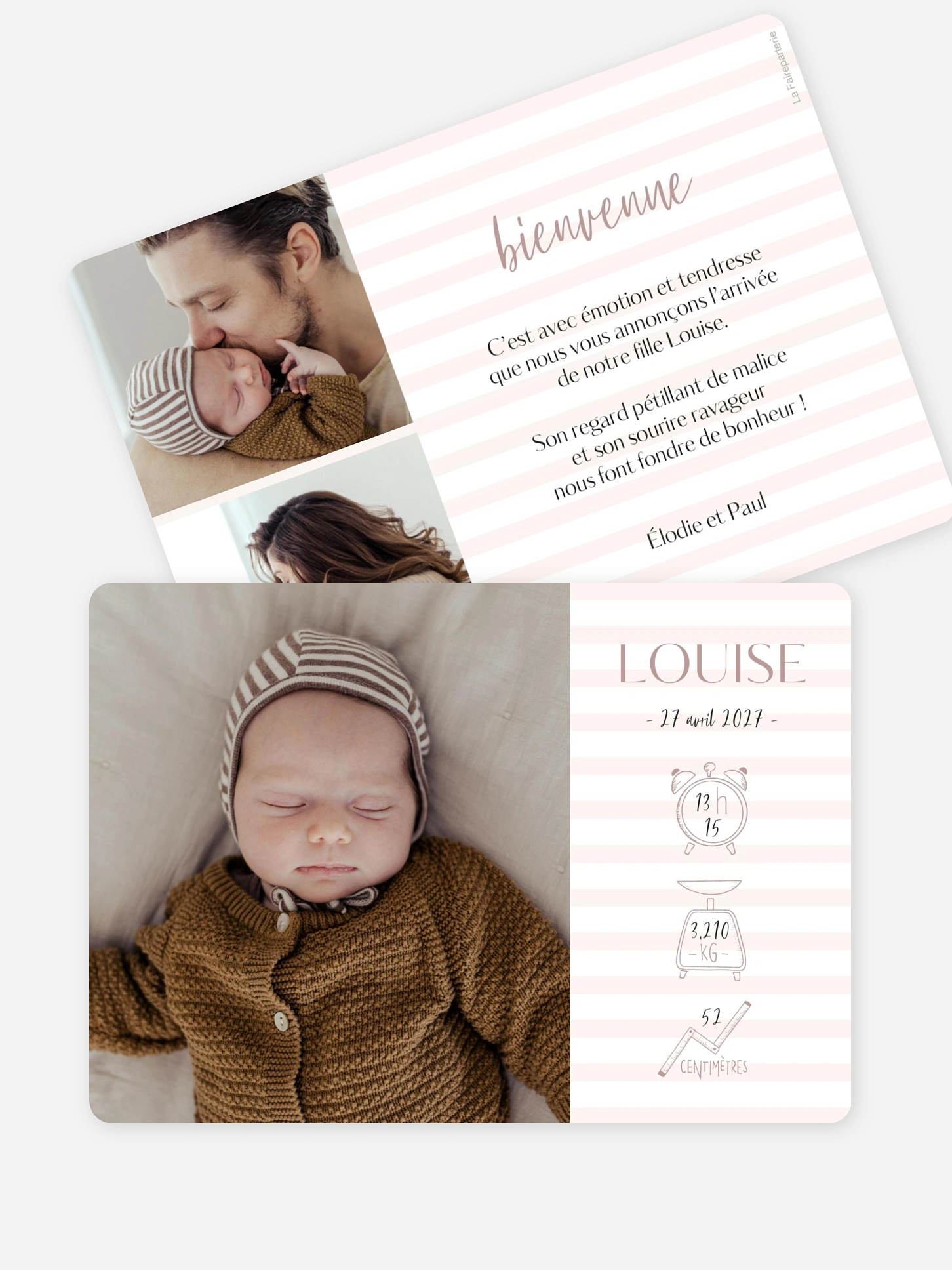 Faire-part naissance Little Angel