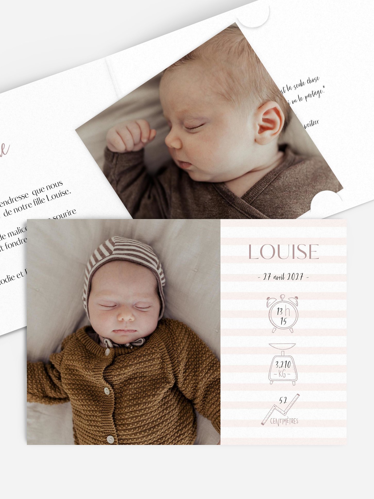Faire-part naissance Little Angel