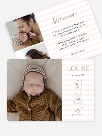 Faire-part naissance Little Angel