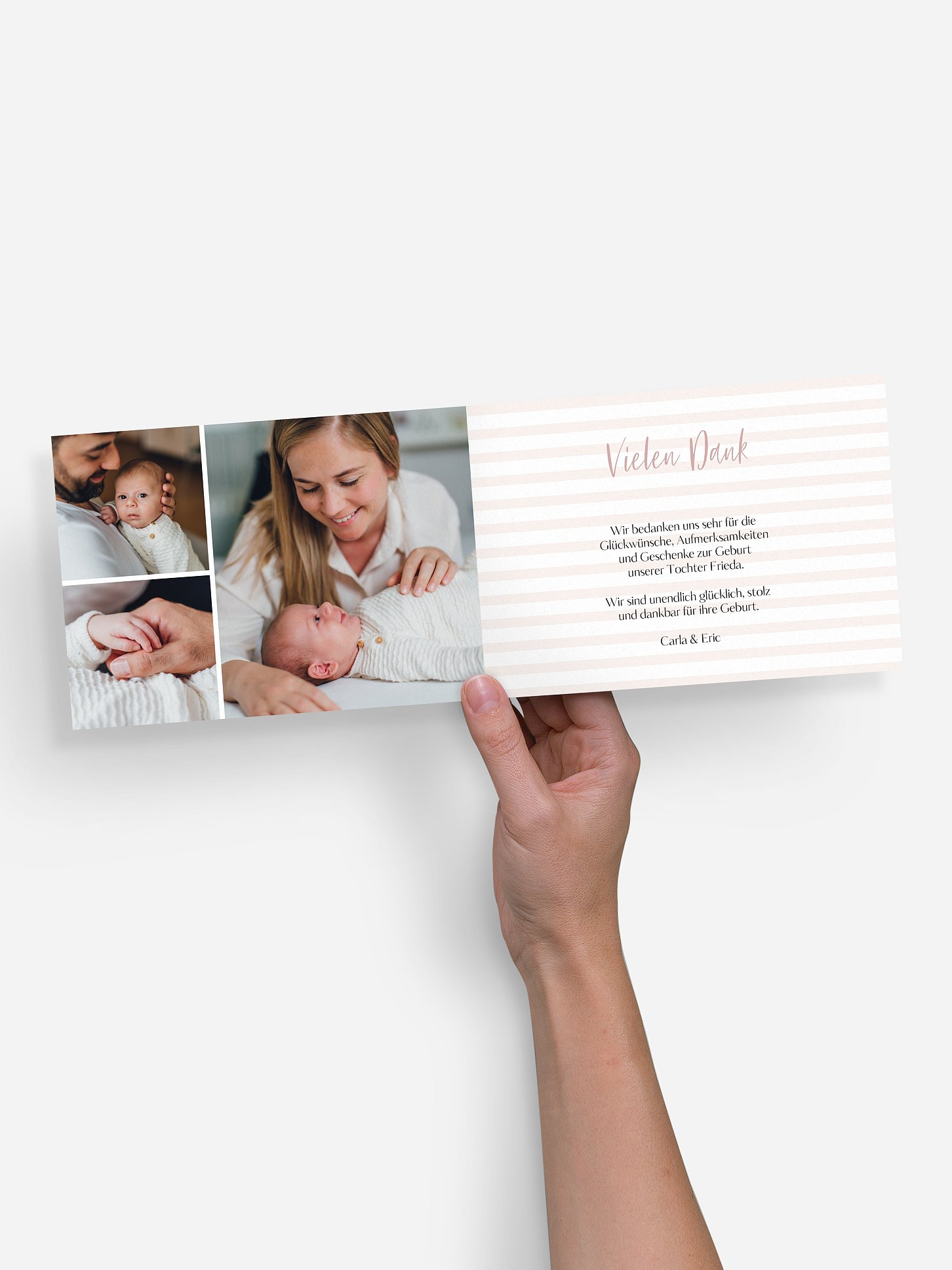 Geburtskarte Little Angel