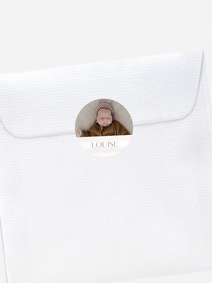 Stickers naissance Little Angel