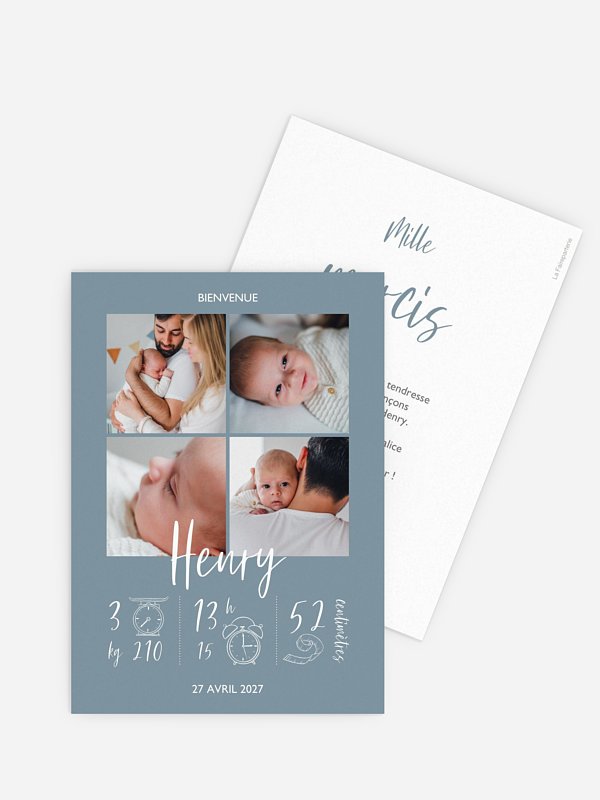 Faire-part naissance Bienveillance