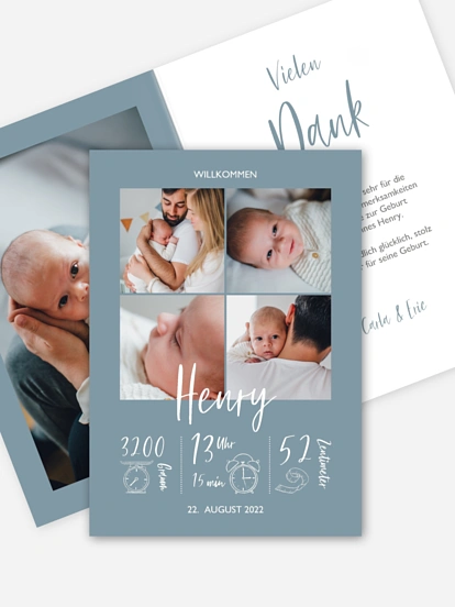 Geburtskarte Full of Grace