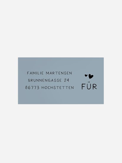 Empfängeraufkleber Geburt Little wonder