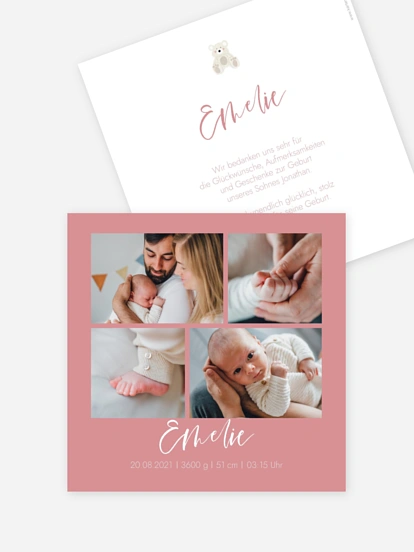 Geburtskarte Miracle