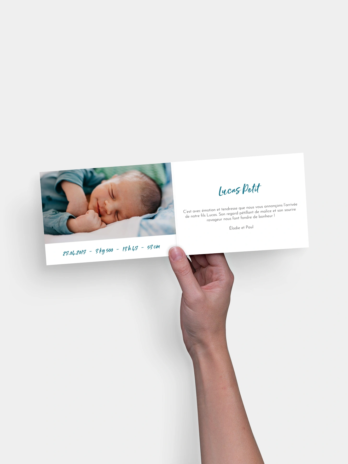 Faire-part naissance Essentiel