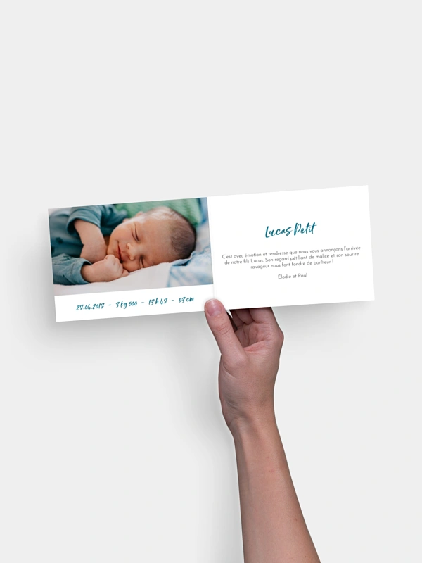 Faire-part naissance Essentiel