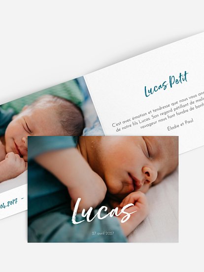 Faire-part naissance Essentiel