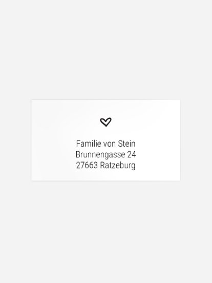 Empfängeraufkleber Geburt You're Home