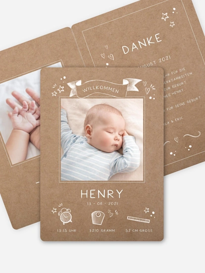 Geburtskarte Love of my Life