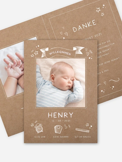 Geburtskarte Love of my Life