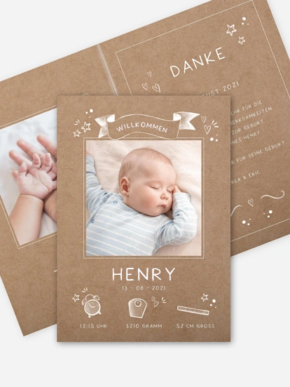 Geburtskarte Love of my Life