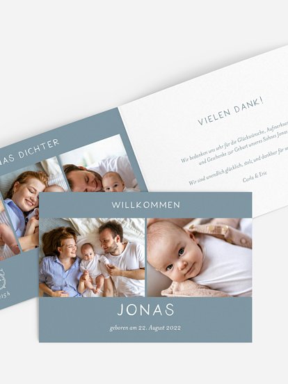 Geburtskarte Peaceful Dreams