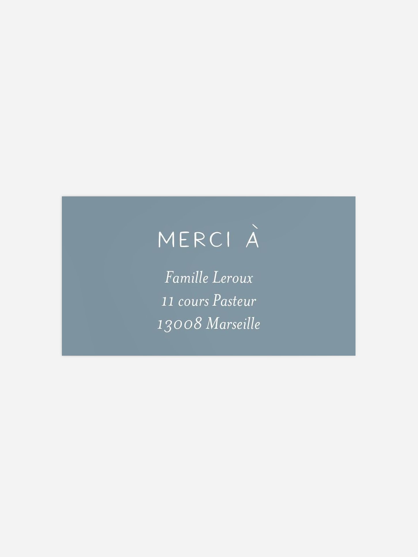 Étiquette destinataire naissance Pictos pastel