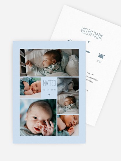 Geburtskarte Tears of Joy