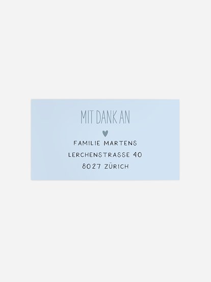 Empfängeraufkleber Geburt Tears of Joy