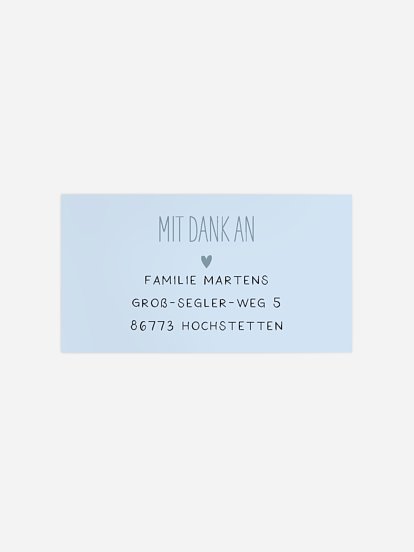 Empfängeraufkleber Geburt Tears of Joy