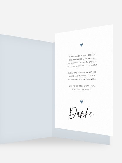 Einlegeblätter Herzensglück